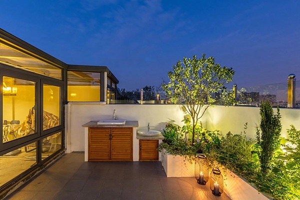 25㎡小露臺(tái)花園改造設(shè)計(jì)